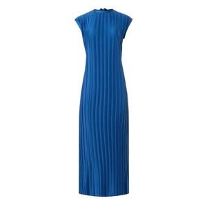 Atlein x RTR Plisse Midi Dress in Blue, Size S​